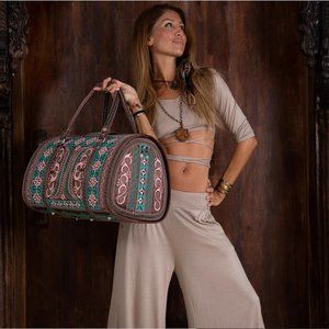 Weekend Getaway Handmade Bag - Jannat Weekender Bag